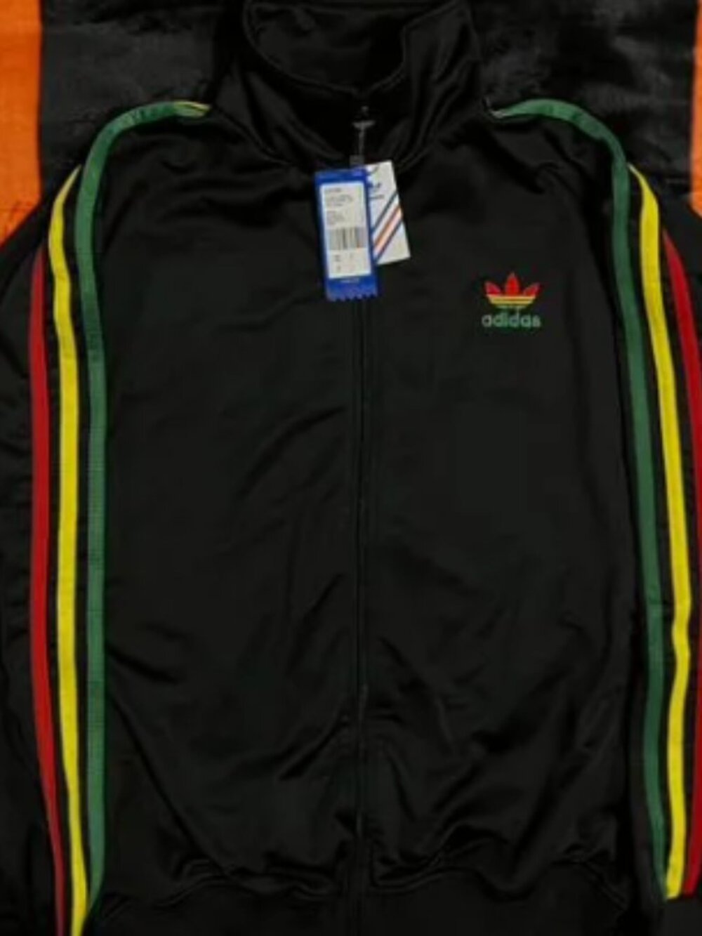 Adidas Originals Rasta Track Jacket Bob Marley
